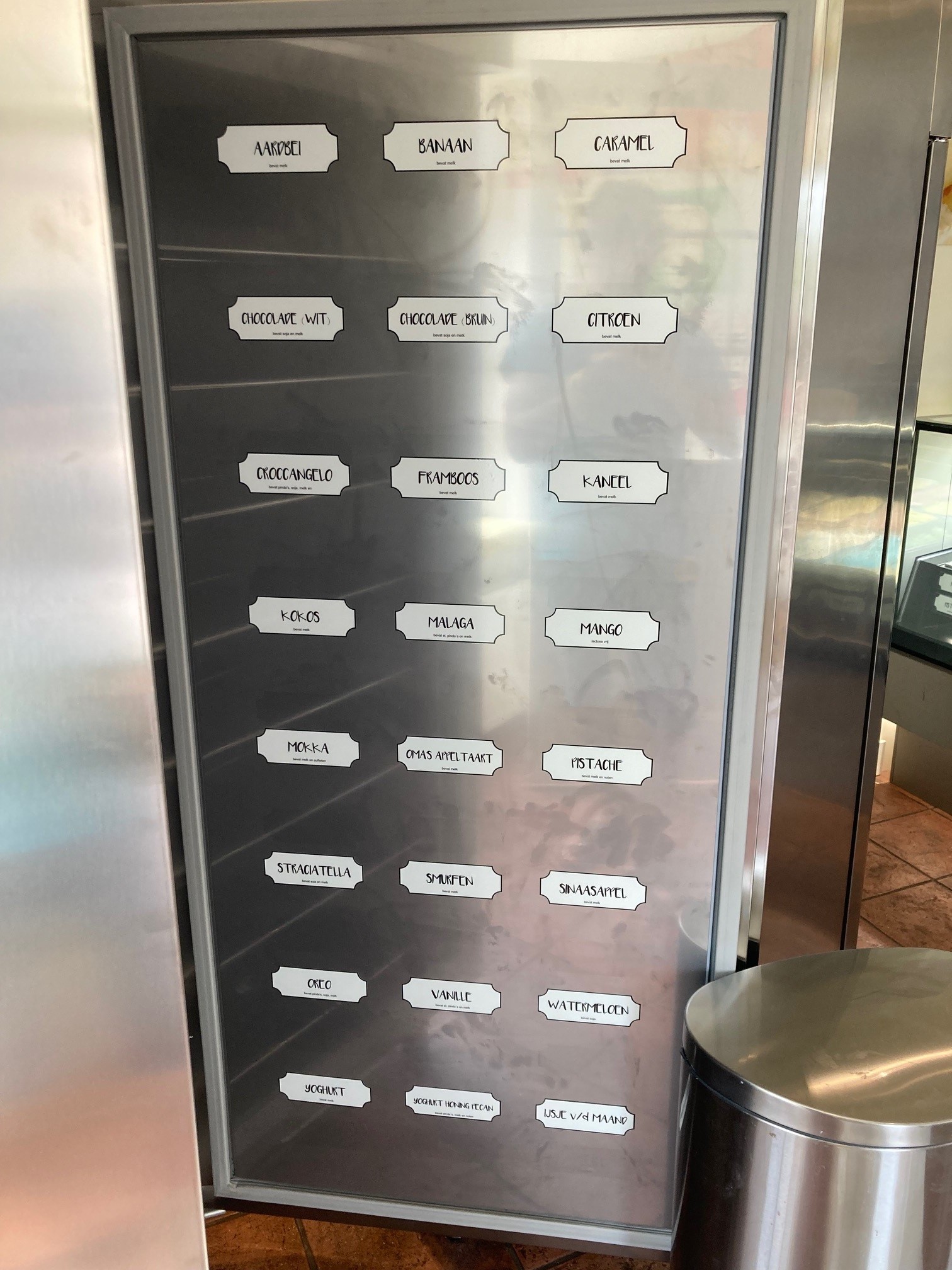 Koelkast stickers